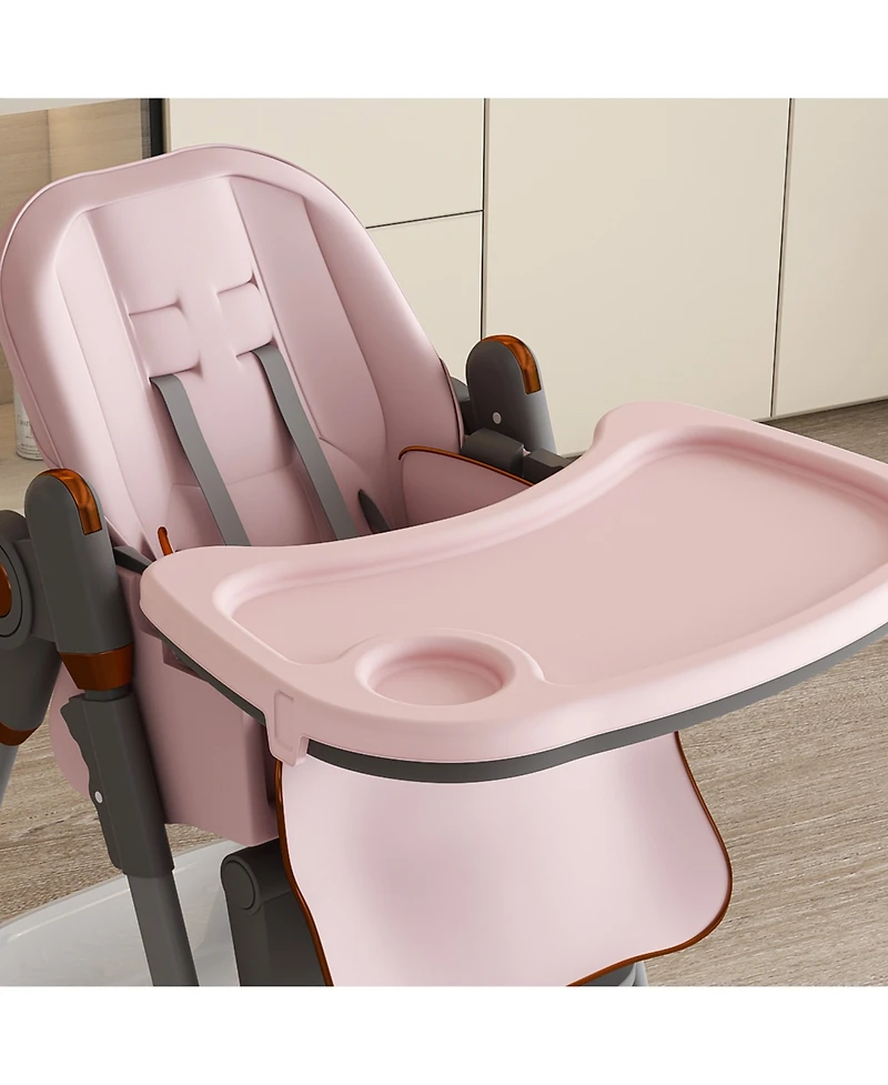 Streamdale Furniture Adjustable Baby High Chair - Portable Feeding Seat