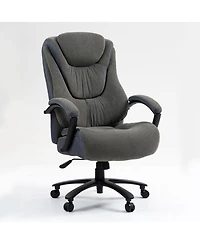 Streamdale Furniture High Back Adjustable Fabric Office Chair - 9373H-Fabric