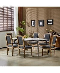 Streamdale Furniture French Country Cane Back Dining Chairs Set