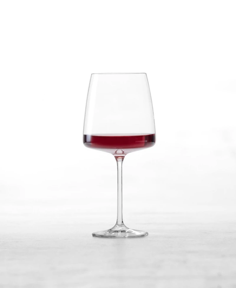 Zwiesel Glas Sensa Crystal Burgundy Wine Glasses, Set of 4