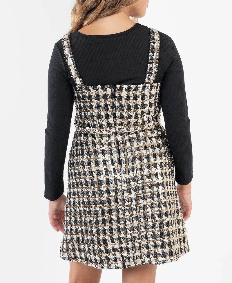 Rare Editions Girls 7-16 3-Piece Top and Jumper Set