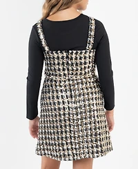 Rare Editions Girls 7-16 3-Piece Top and Jumper Set