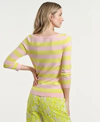 Isaac Mizrahi Women's Boat Neck Sweater