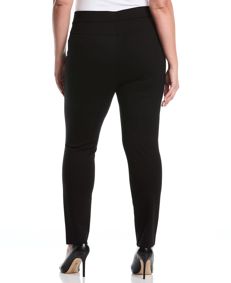 Rafaella Plus Ponte Slim Leg Pant