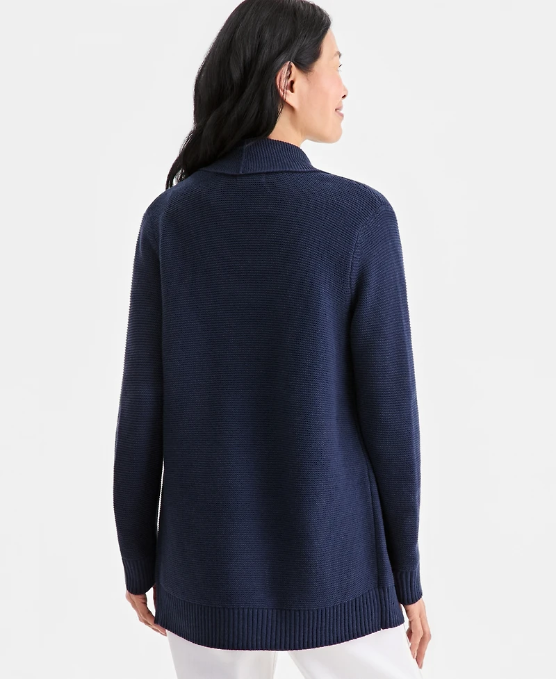 Style & Co Women's Open Front Stitch Cardigan Sweater, Macy's Exclusive