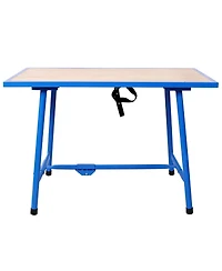 Streamdale Furniture Foldable Work Bench 660Lbs - Workshop, Garage - Blue