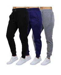 Blue Ice Women's Loose Fit Heavyweight Classic Fleece Jogger Sweatpants- 3 Pack