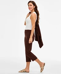 Jm Collection Women's Pull-On Capri Tummy-Control Pants, Exclusively at Macy's