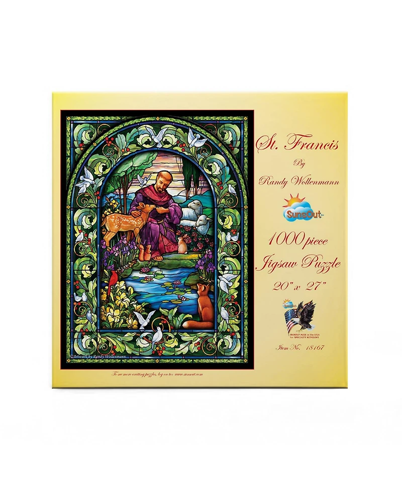 SunsOut St. Francis 1000 piece Jigsaw Puzzle for Adults