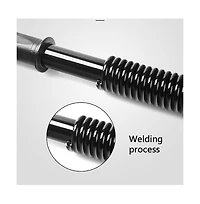 Artudatech 88lb Spring Barbell, Portable Home Gym for a Safe & Effective Chest, Arms and Shoulders Workout