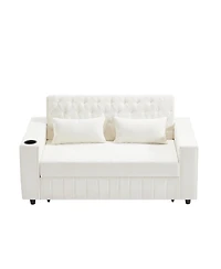 Streamdale Furniture 61.4" Pull-Out Sofa Bed Convertible Couch