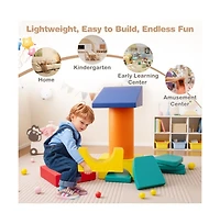 Hongge 10 Piece Soft Foam Climbing Blocks Set