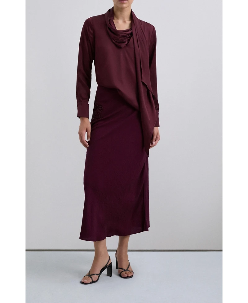 Scalpers Women's Saten Shirt