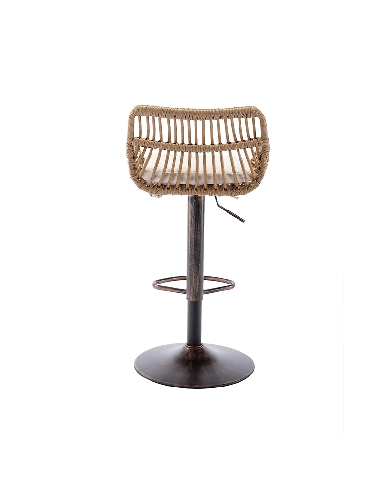 Simplie Fun 2 Piece/S Swivel Bar Stools Set for Kitchen or Dining Room