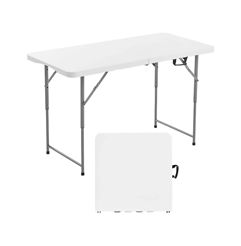 Slickblue Lightweight Foldable Table with Handle for Outdoor Trips