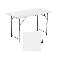 Slickblue Lightweight Foldable Table with Handle for Outdoor Trips