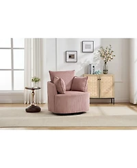 Streamdale Furniture 360 Rotation, Modern Style Swivel Chair