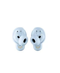 Bose QuietComfort Ultra Wireless Noise Cancelling Earbuds, Moonstone Blue, Bundle with Usb-c/Usb-a Wall Charger