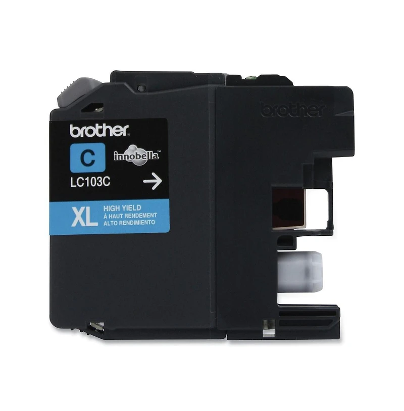 Brother LC103C Innobella 600 Page-Yield High-Yield Ink - Cyan