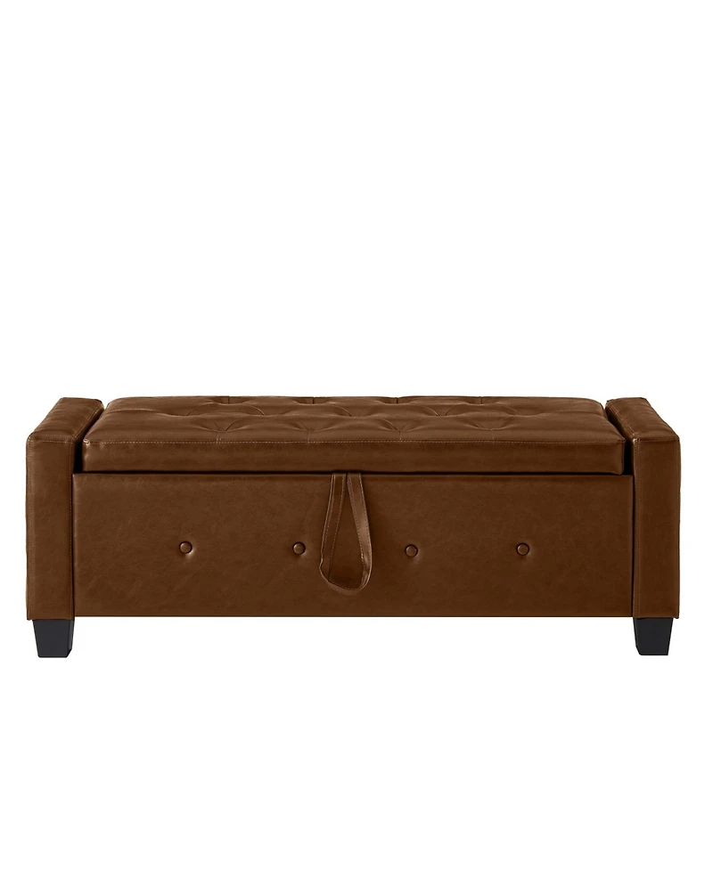 Streamdale Furniture Streamdale 48" Storage Ottoman Bench