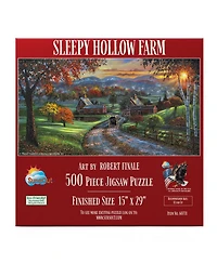 SunsOut Sleepy Hollow Farm 500 piece Jigsaw Puzzle for Adults