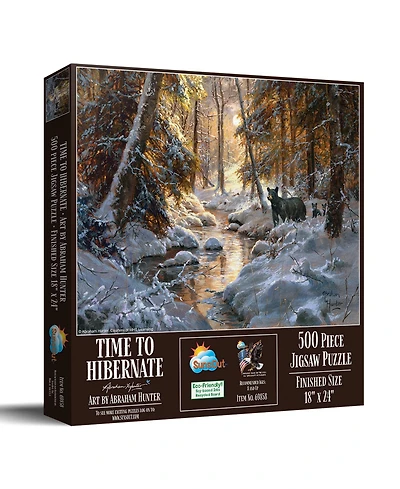 SunsOut Time to Hibernate 500 piece Jigsaw Puzzle for Adults