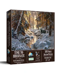 SunsOut Time to Hibernate 500 piece Jigsaw Puzzle for Adults