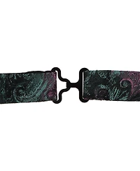 Trafalgar Men's The Arcane Storm Silk Novelty Bow Tie