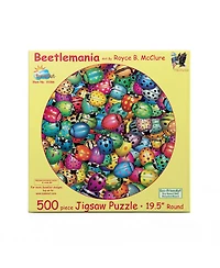 SunsOut Beetles Round Mania 500 piece Jigsaw Puzzle for Adults