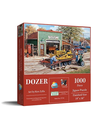 SunsOut Dozer 1000 piece Jigsaw Puzzle for Adults