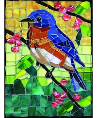 SunsOut Stained Glass Bluebird 1000 piece Jigsaw Puzzle for Adults