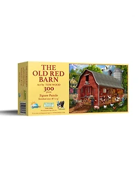 SunsOut The Old Red Barn 300 piece Jigsaw Puzzle for Adults