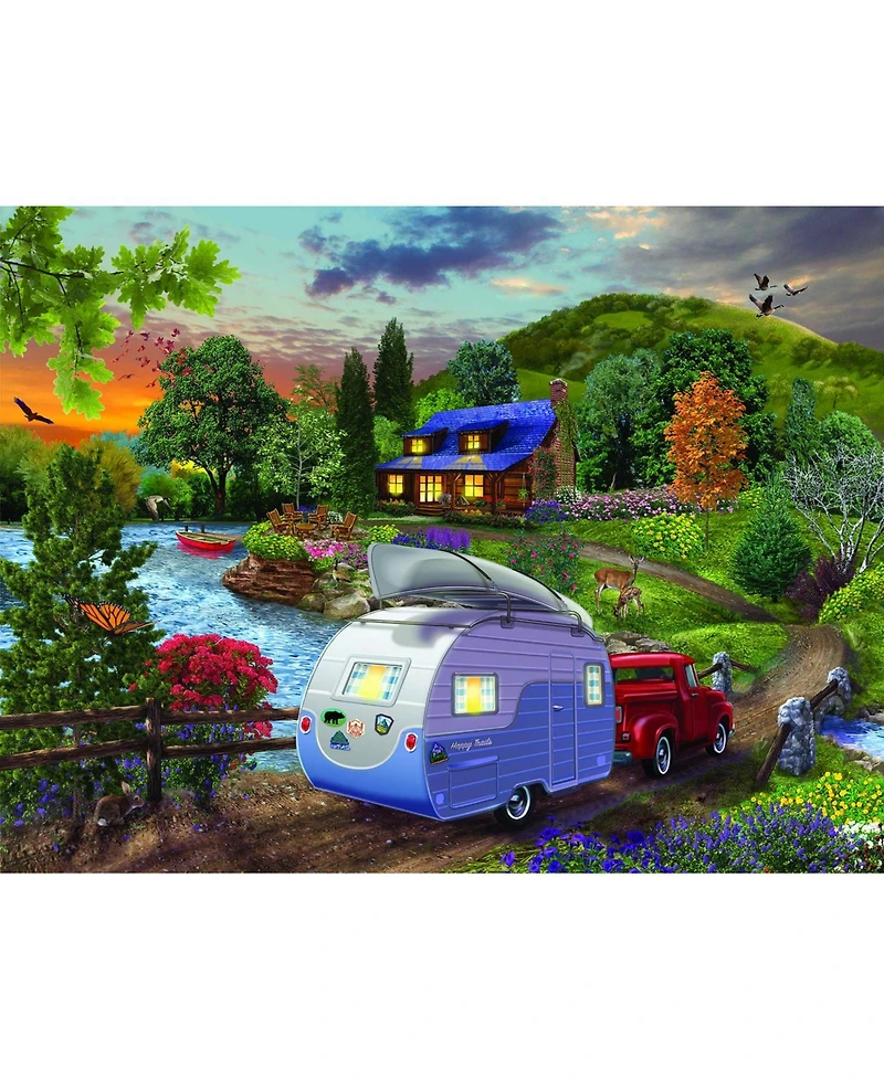 SunsOut Campers Coming Home 1000 piece Jigsaw Puzzle for Adults