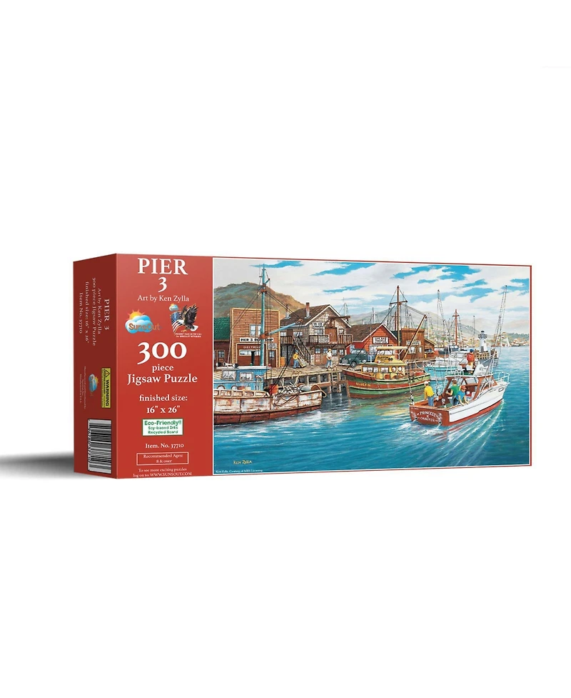 SunsOut Pier 3 300 piece Jigsaw Puzzle for Adults