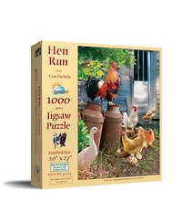 SunsOut Hen Run 1000 piece Jigsaw Puzzle for Adults