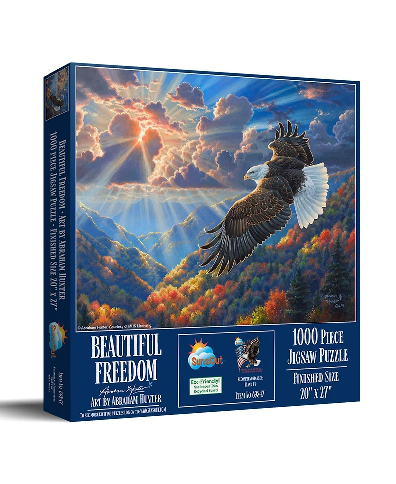 SunsOut Beautiful Freedom 1000 piece Jigsaw Puzzle for Adults