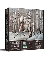 SunsOut Subtle Tones of Nature 500 piece Jigsaw Puzzle for Adults