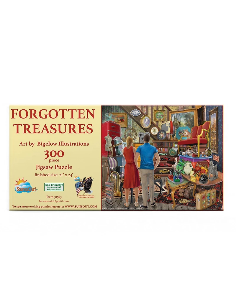 SunsOut Forgotten Treasures 300 piece Jigsaw Puzzle for Adults