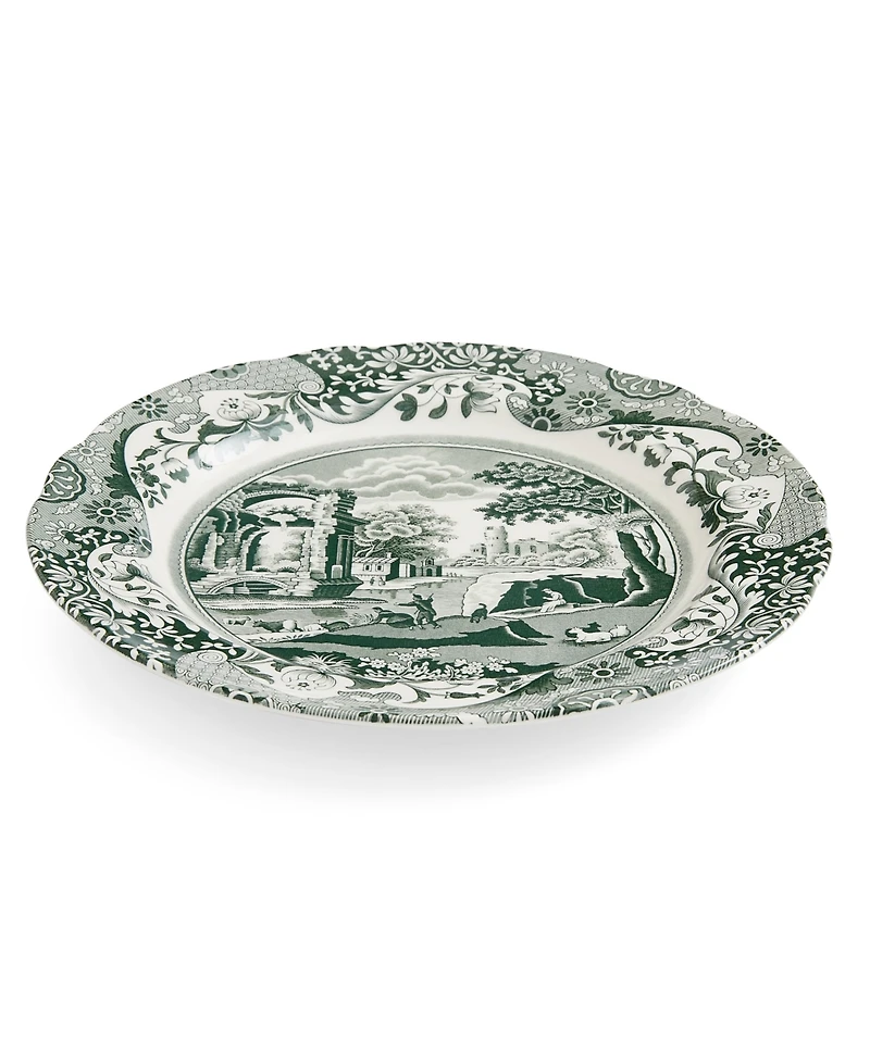Spode Heritage Green Italian Dinner Plates, Set of 4