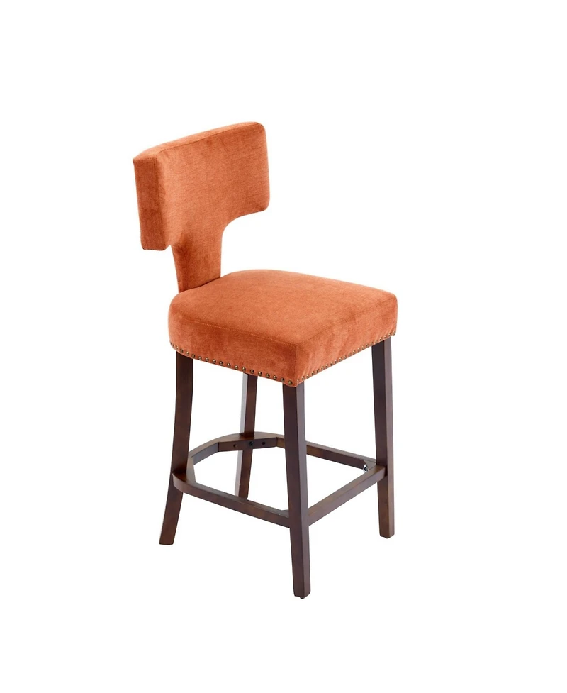 Streamdale Furniture Mid Century Modern Set of 2 Bar Stools