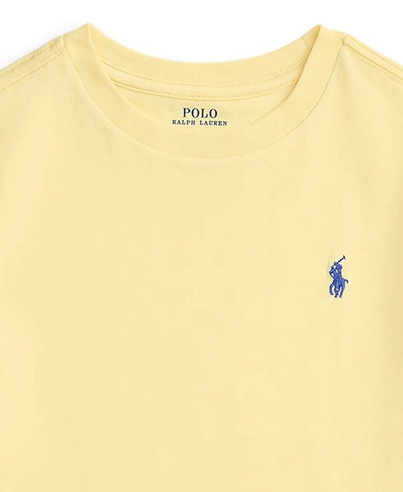 Polo Ralph Lauren Toddler and Little Boys Cotton Jersey Crewneck T-Shirt