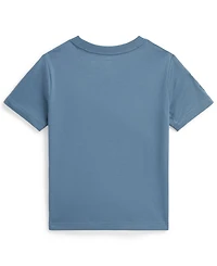 Polo Ralph Lauren Boys' 2-7 Embroidered Big Pony Crewneck T-Shirt