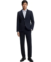 Boss by Hugo Men's Printed Performance-Stretch Slim-Fit Dress Shirt