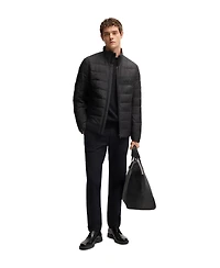 Boss by Hugo Men's Water-Repellent Logo Detail Jacket