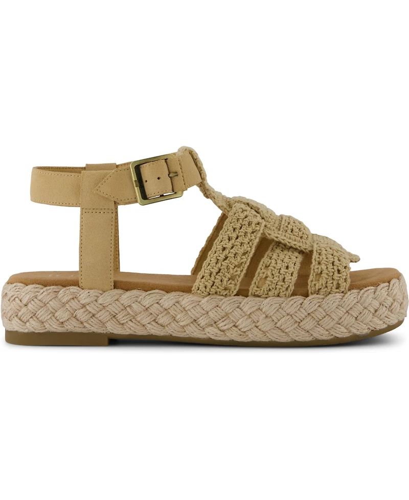 Toms Women's Jac Fisherman Platform Sandals