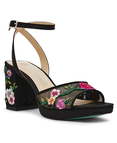 Betsey Johnson Women's Kenni Ankle Strap Dress Sandals