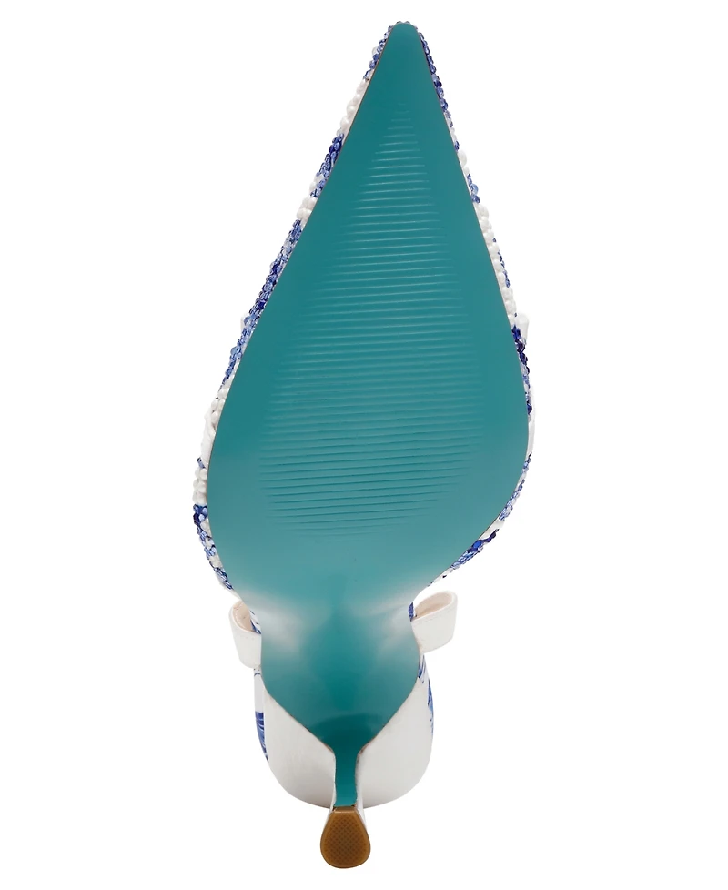 Betsey Johnson Women's Roza Stiletto Ankle Strap Pumps