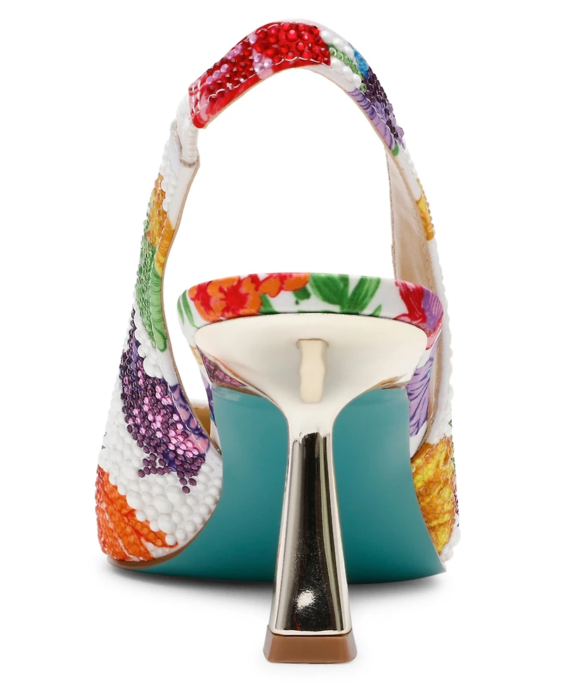 Betsey Johnson Women's Clark Slingback Evening Pumps