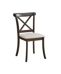 Streamdale Furniture Mid-Century Modern Wood Dining Set (Table + 4 Chairs