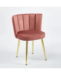 Streamdale Furniture Mid-Century Glass Top Dining Set